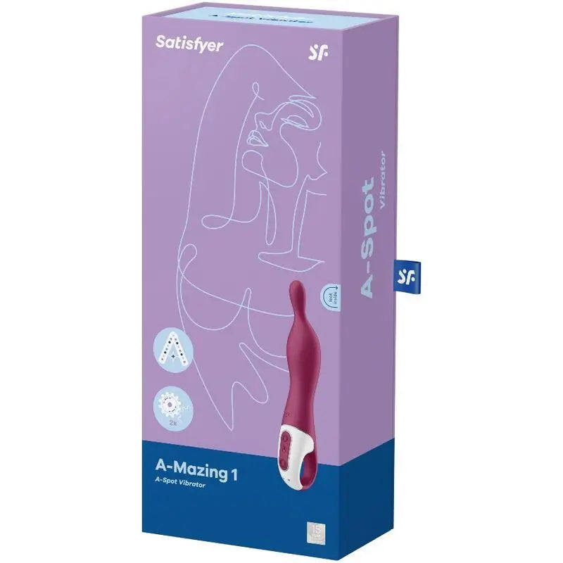 Vibratore Satisfyer A-Mazing 1 Vibratore A-Spot - Berry