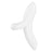 Vibratore Satisfyer Bold Lover Vibratore a ditale - Bianco