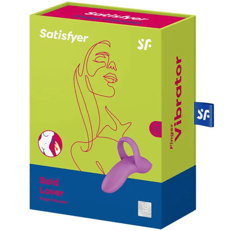 Vibratore Satisfyer Bold Lover Vibratore a ditale - Rosa