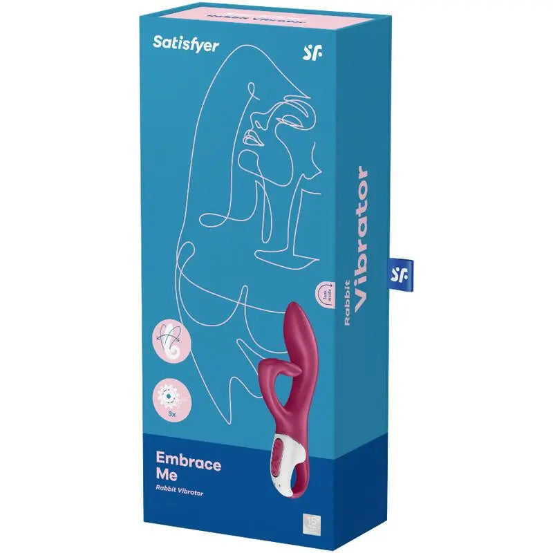 Vibratore Satisfyer Embrace Me G-Spot Vibrator - Rosso