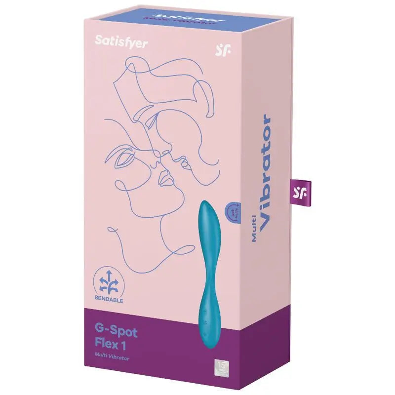 Vibratore Satisfyer G-Spot Flex 1 Multi Vibratore - Blu