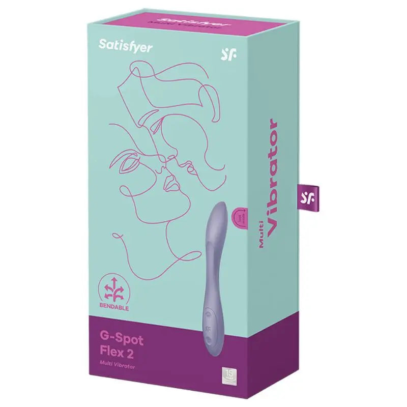 Vibratore Satisfyer G-Spot Flex 2 Multi Vibratore - Viola