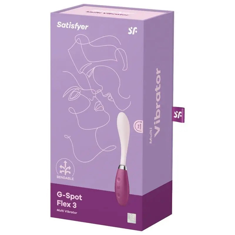 Vibratore Satisfyer G-Spot Flex 3 Multi - Rosso