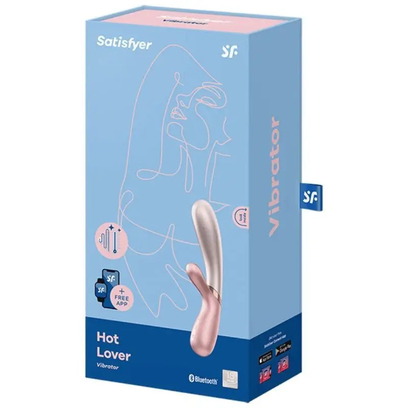Vibratore Satisfyer Hot Lover Vibratore Rosa-Beige