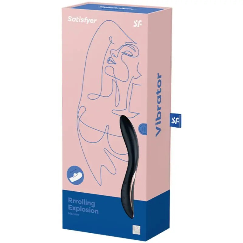 Vibratore Satisfyer Esplosione rotolante Vibratore per il punto G