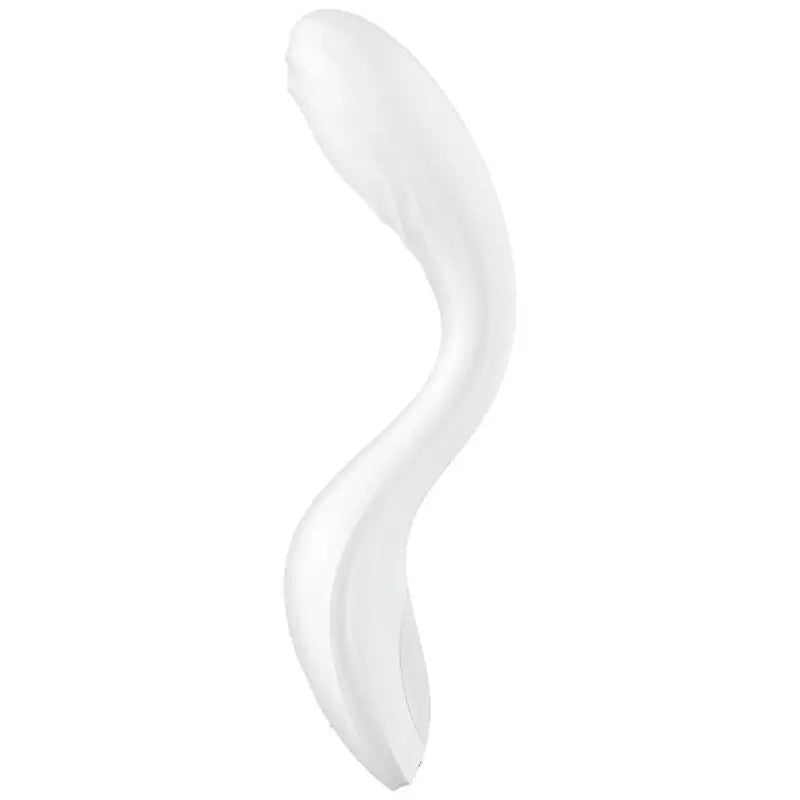 Vibratore Satisfyer Vibratore di piacere rotante per il punto G - Bianco