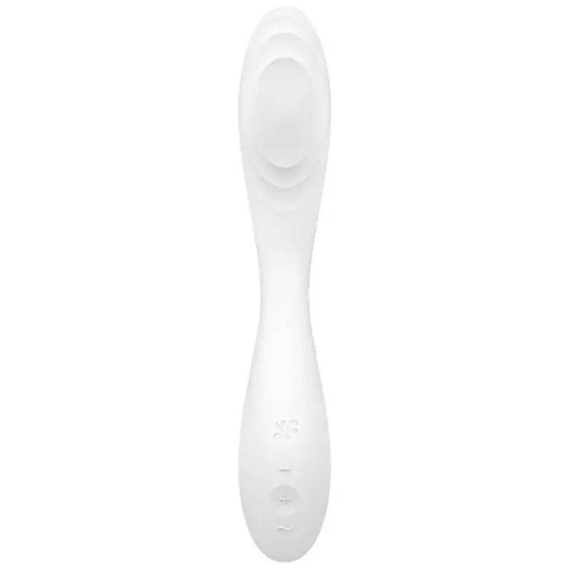 Vibratore Satisfyer Vibratore di piacere rotante per il punto G - Bianco