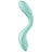 Vibratore Satisfyer Vibratore di piacere rotante per il punto G - Verde