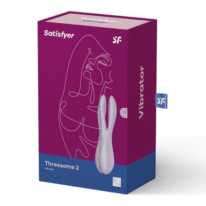 Vibratore Satisfyer Vibratore Threesome 2 - Viola