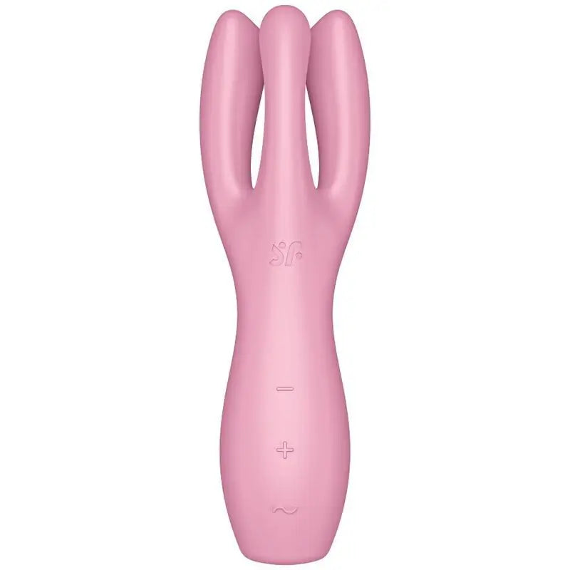 Vibratore Satisfyer Vibratore Threesome 3 - Rosa