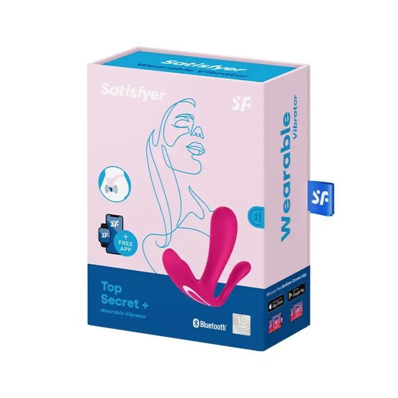 Vibratore Satisfyer Top Secret + Vibratore Rosa