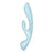 Vibratore Satisfyer Triplo Oh Ibrido - Blu