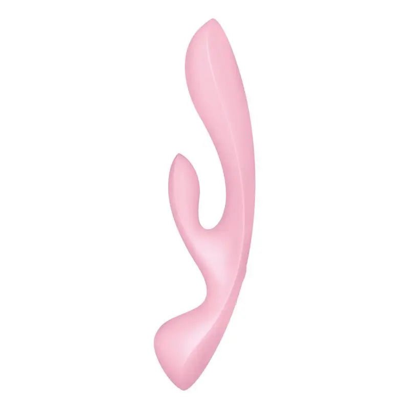 Vibratore Satisfyer Triple Oh Hybrid Vibrator - Rosso