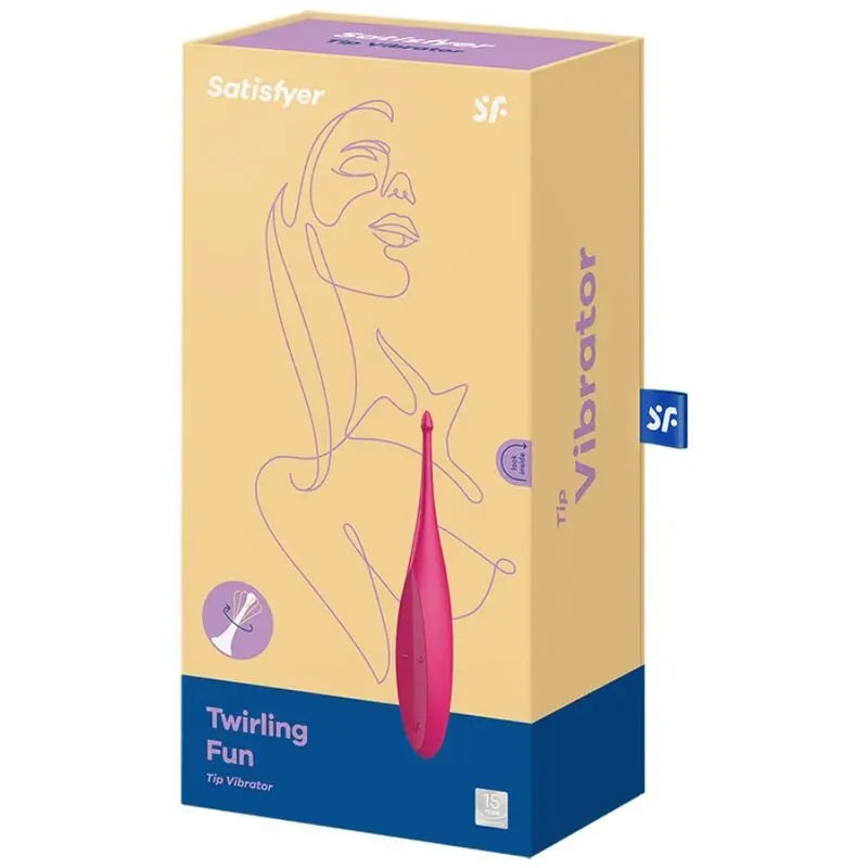 Stimolatore clitorideo Satisfyer Twirling Fun - Rosa