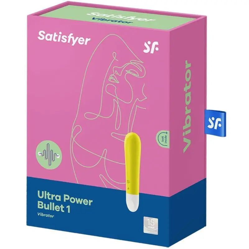 Satisfyer Vibratore Ultra Power Bullet 1 Pallottola vibrante gialla