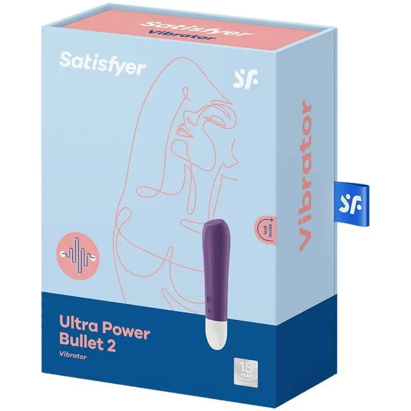 Satisfyer Vibratore Ultra Power Bullet 2 Viola Vibrante Bullet