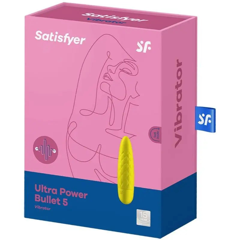 Satisfyer Vibratore Ultra Power Bullet 5 Pallottola Vibrante Gialla