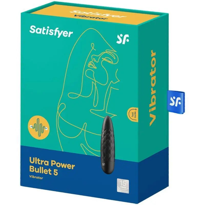 Satisfyer Vibratore Ultra Power Bullet 5 Vibrating Bullet Nero