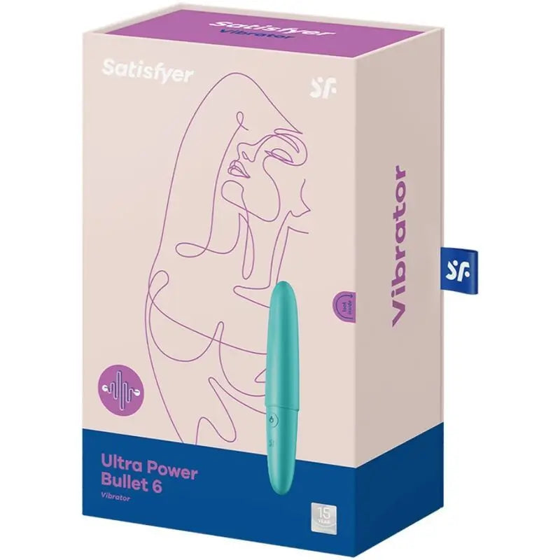 Satisfyer Vibratore Ultra Power Bullet 6 Turchese Vibrante Bullet