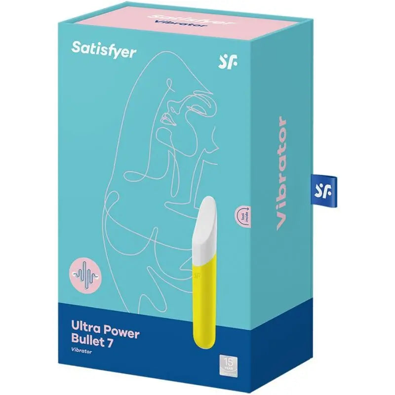 Satisfyer Vibratore Ultra Power Bullet 7 Giallo Vibrante Bullet