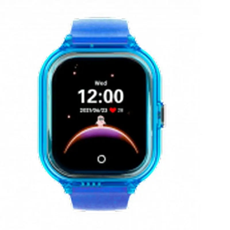 Risparmia l'orologio di famiglia Enjoy Watch con Gps 4G Blu