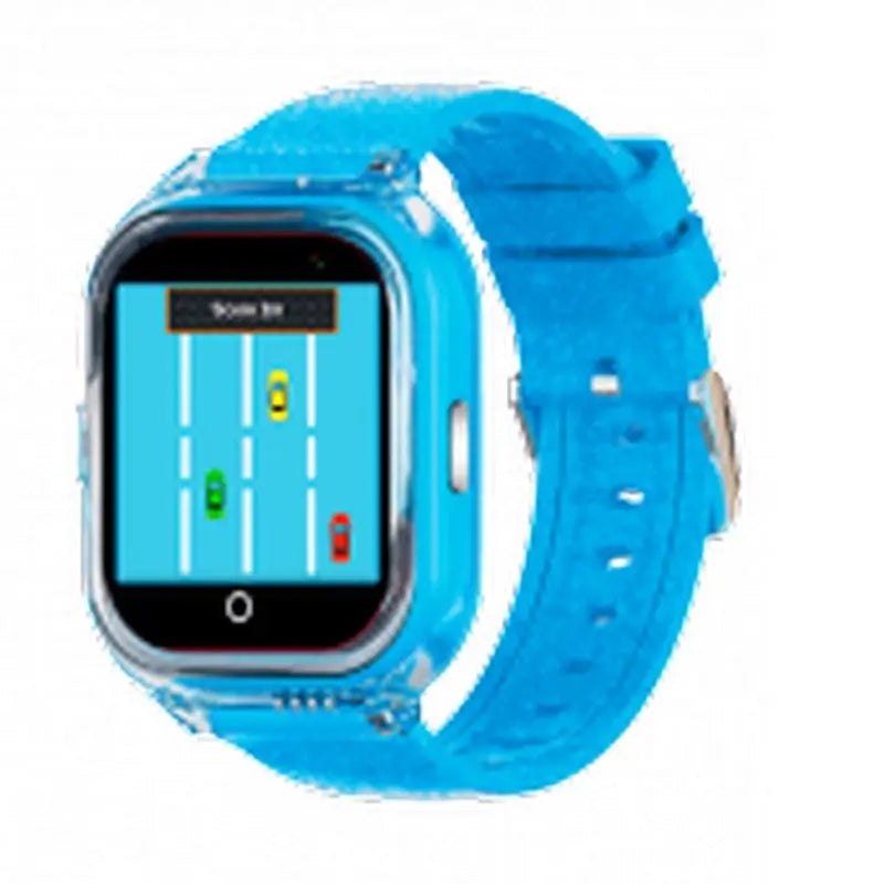 Risparmia l'orologio di famiglia Enjoy Watch con Gps 4G Blu