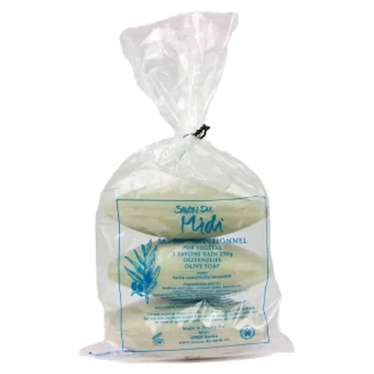 Savon Du Midi sapone oliva-lavanda 3Udx150Gr. Bio