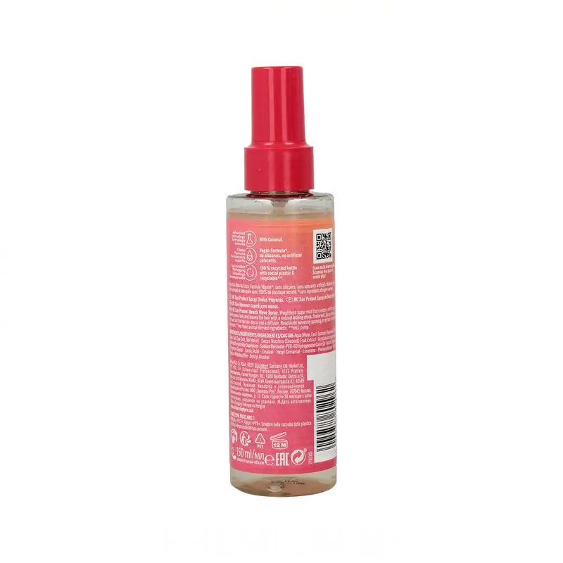Schwarzkopf Bonacure Sun Protect Beach Wave Spray Cocco, 150 Ml