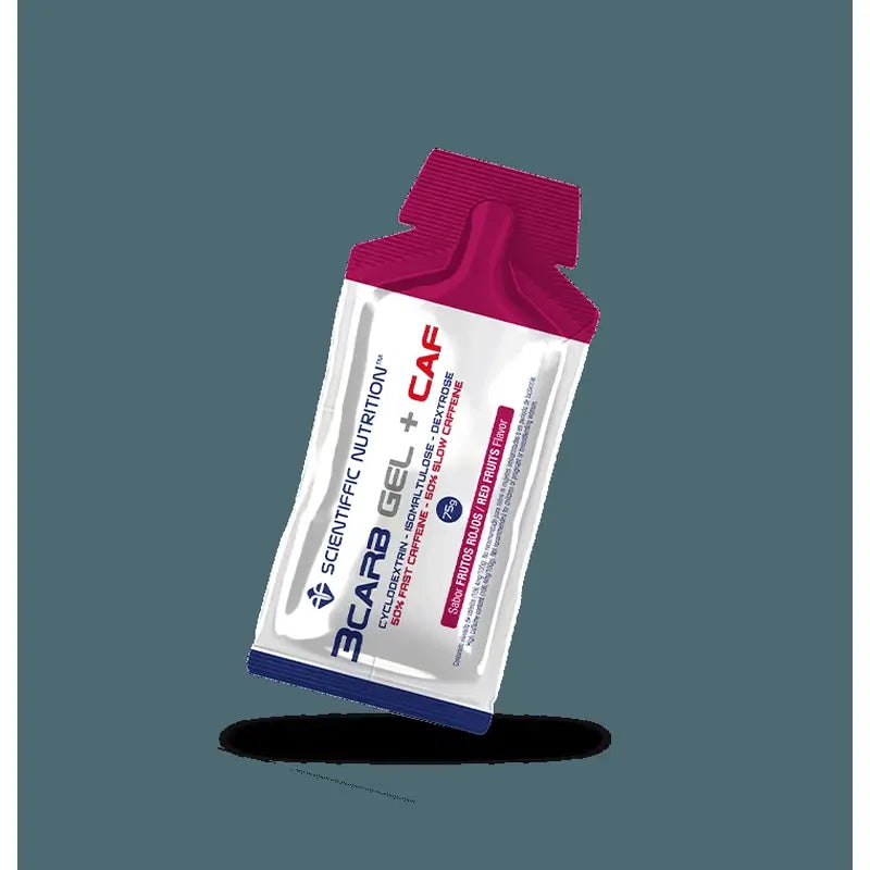 Scientiffic Nutrition 3Carb Gel + Caf Frutti Rossi , 75 grammi