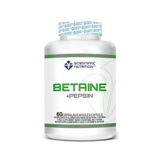 Scientiffic Nutrition Betaina + Pepsina, 60 capsule