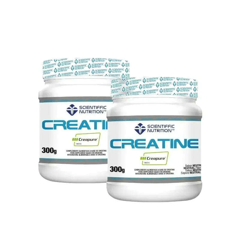 Scientiffic Nutrition Creatina 100% Creapure Creatina monoidrato in polvere, 2 x 300 grammi