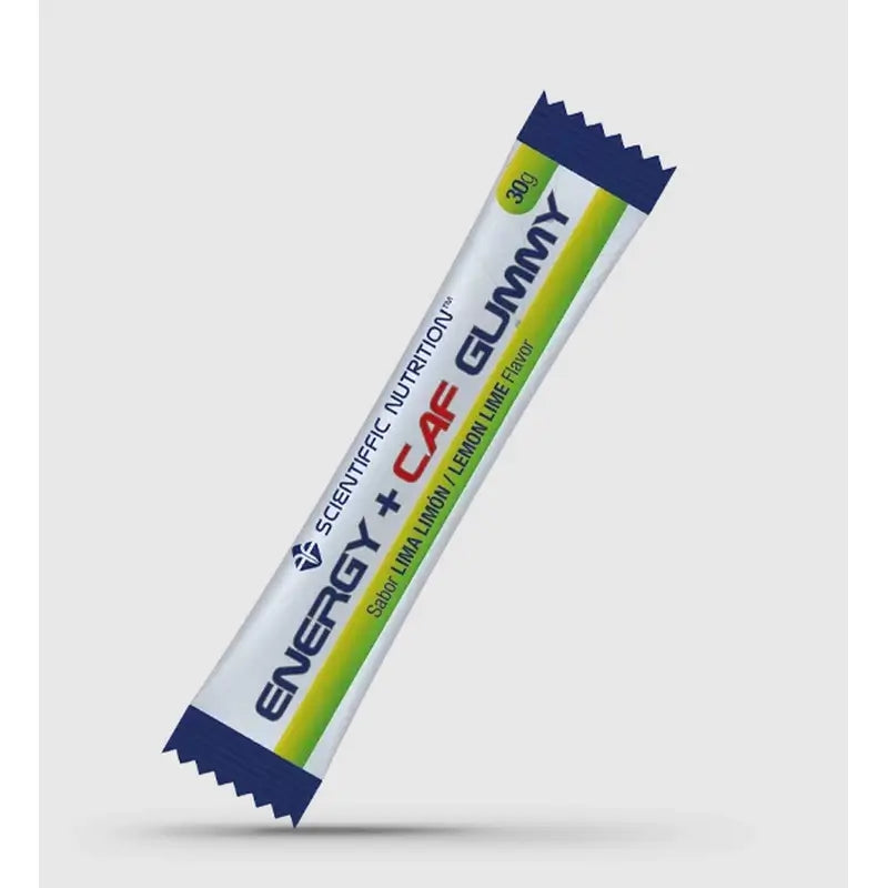 Scientiffic Nutrition Energy + Caf Gummy Lemon Lime , 30 grammi
