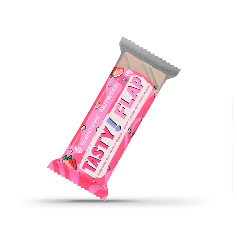 Scientiffic Nutrition Gustoso! Flap Choco Ruby - Frutti Rossi , 60 grammi