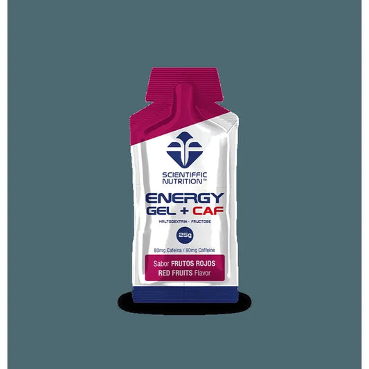 Scientiffic Nutrition Gel energetico +Caf Frutti Rossi, 25 grammi