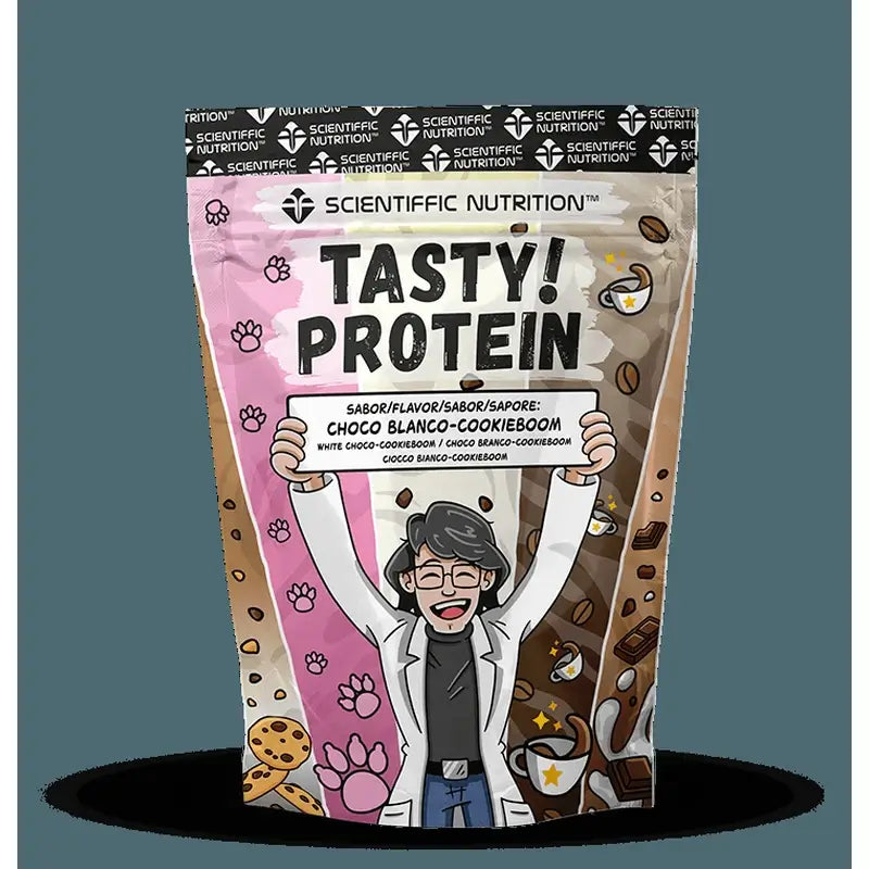Scientiffic Nutrition Tasty! Proteine Choco White Cookieboom , 500 grammi