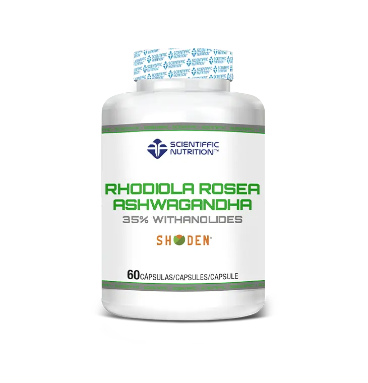 Scientiffic Nutrition Rhodiola Rosea + Ashwaandha, 60 capsule