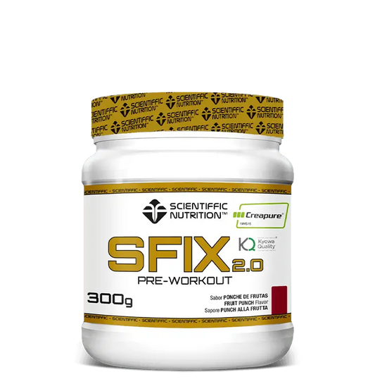 Scientiffic Nutrition Sfix 2.0 Pre-Allenamento Fruit Punch, 300 g