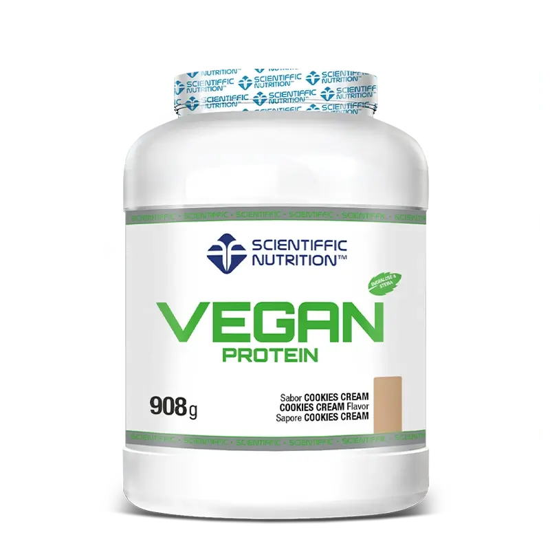 Scientiffic Nutrition Vegan Protein 908G Cookies , 908 grammi