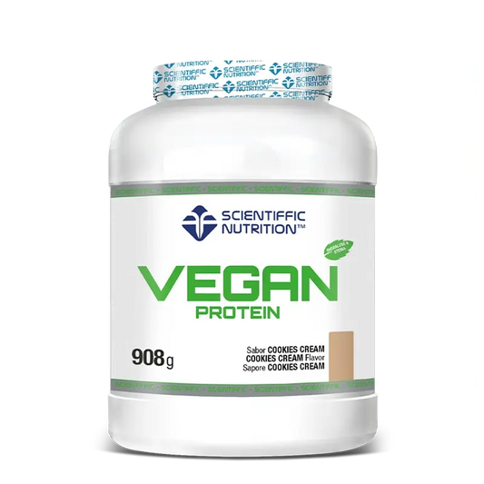 Scientiffic Nutrition Vegan Protein 908G Cookies , 908 grammi