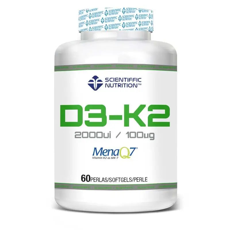 Scientiffic Nutrition Vitamina D3 e K2 , 60 unità