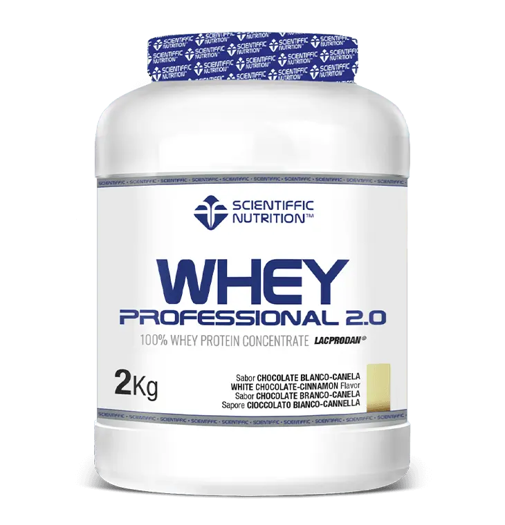 Scientiffic Nutrition Whey Professional 2.0 Cioccolato bianco e cannella, 2 kg