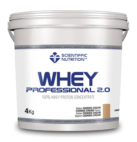 Scientiffic Nutrition Whey Professional 2.0 Biscotti, 4 kg