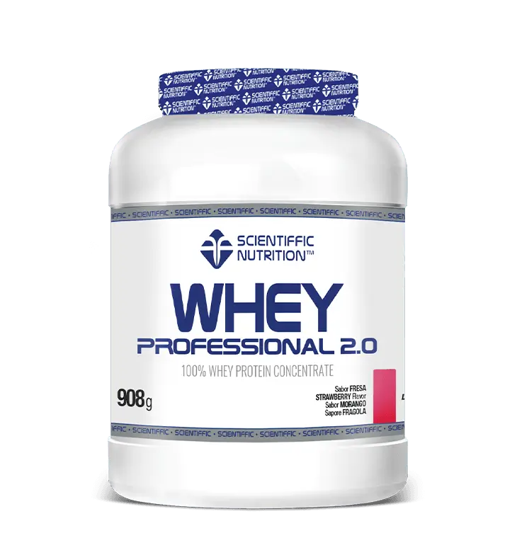 Scientiffic Nutrition Whey Professional 2.0 Fragola, 908 g