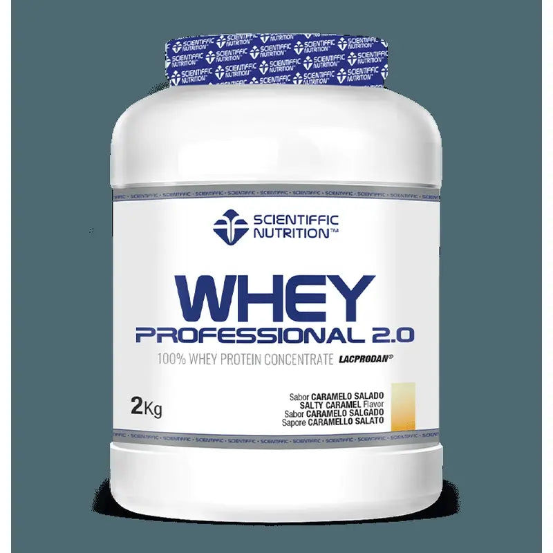 Scientiffic Nutrition Whey Professional 2.0 Caramello Salato, 2000 grammi