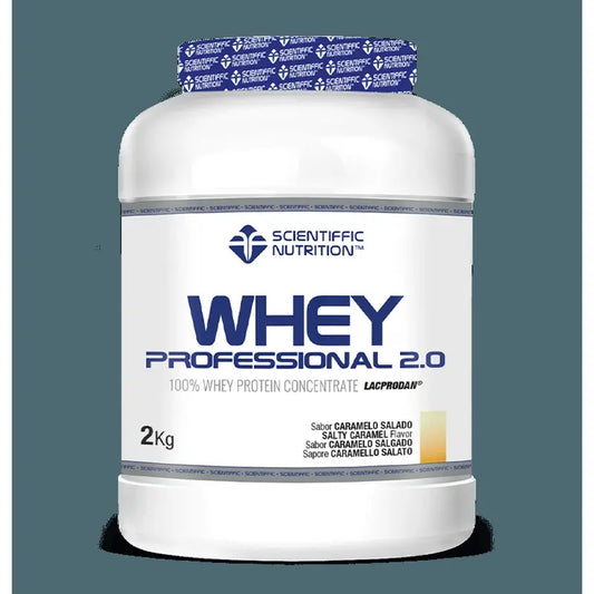 Scientiffic Nutrition Whey Professional 2.0 Caramello Salato, 2000 grammi