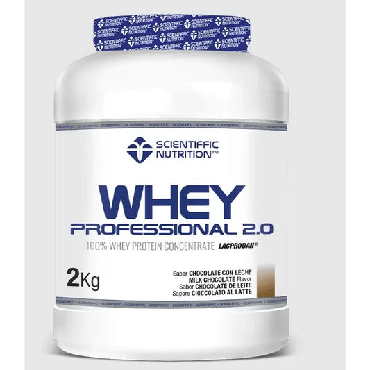 Scientiffic Nutrition Whey Professional 2.0 Cioccolato al latte, 2000 grammi