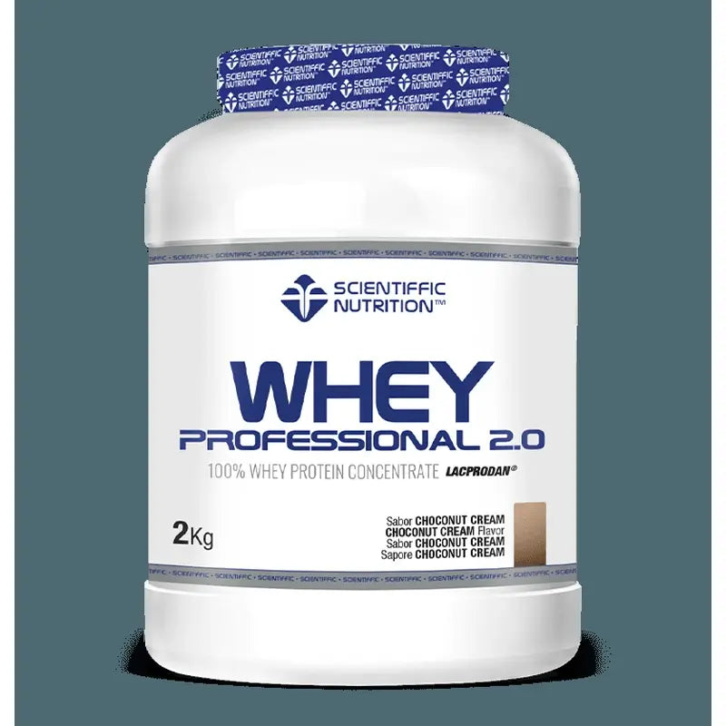 Scientiffic Nutrition Whey Professional 2.0 Crema di cocco, 2000 grammi
