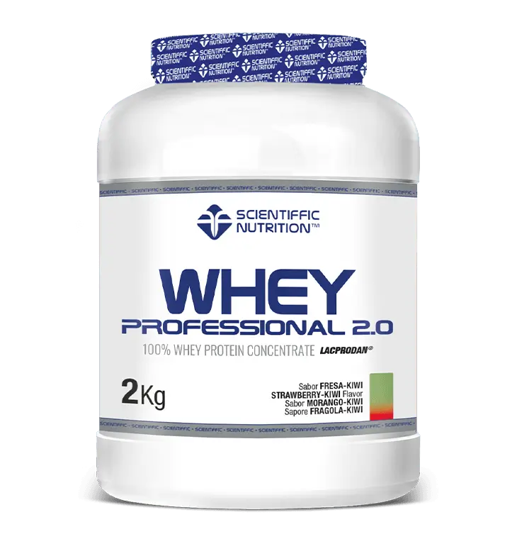 Scientiffic Nutrition Whey Professional 2.0 Fragola Kiwi, 2 kg