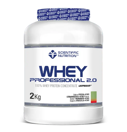 Scientiffic Nutrition Whey Professional 2.0 Fragola Kiwi, 2 kg