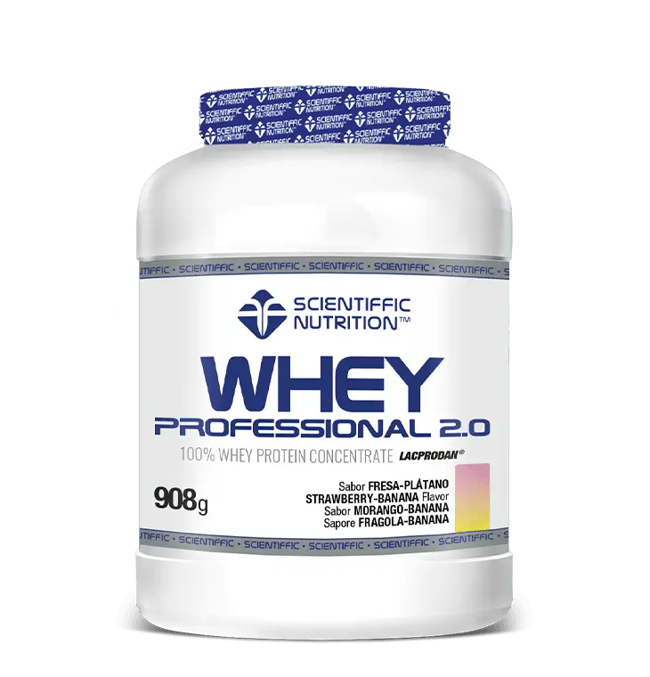 Scientiffic Nutrition Whey Professional 2.0 Fragola Banana, 908 g